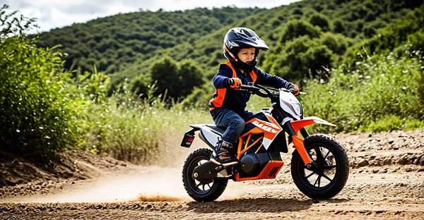 Draisienne électrique ktm : l'aventure commence dès 4 ans !